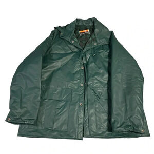 ✨ Vintage Ozark Trail Green Rain Jacket Small‎ ✨